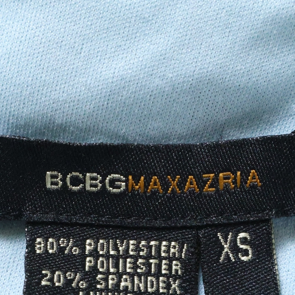 BCBGMAXAZRIA(ビーシービージーマックスアズリア) ビーズデザイン キャミソール ドレス ワンピース ブルー/ブラウン レディース PLM60159