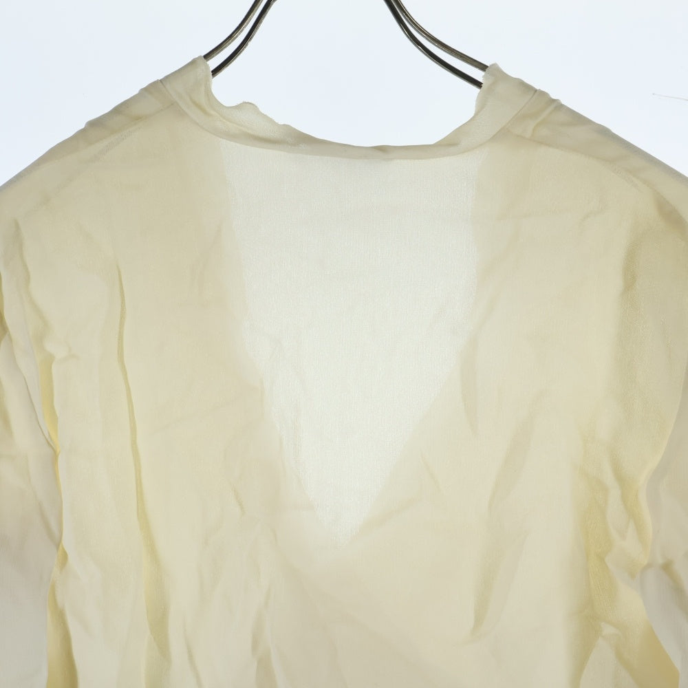 EMPORIO ARMANI(エンポリオアルマーニ) キャミソール付き カットオフ 長袖シャツ ベージュ レディース G2C0600