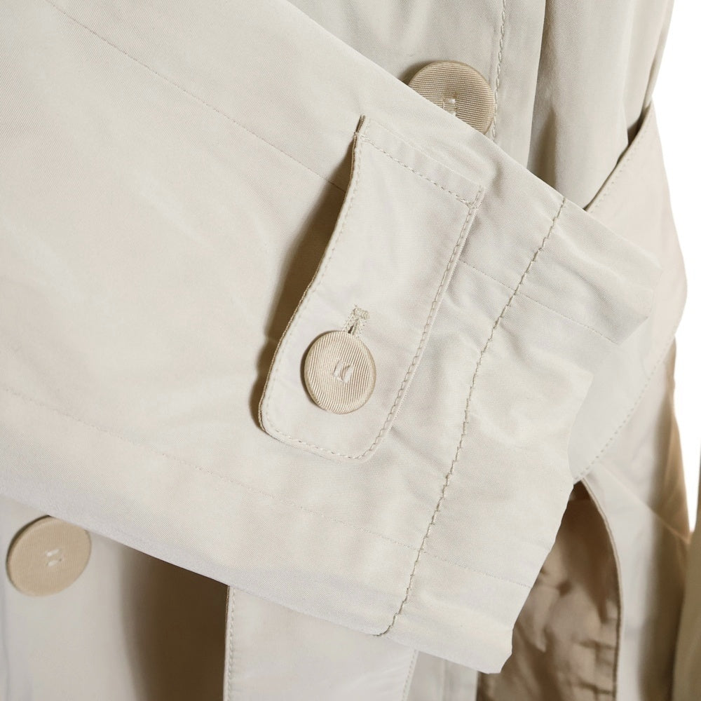 Max Mara(マックスマーラ) ナイロン ロングボタンダウン トレンチ