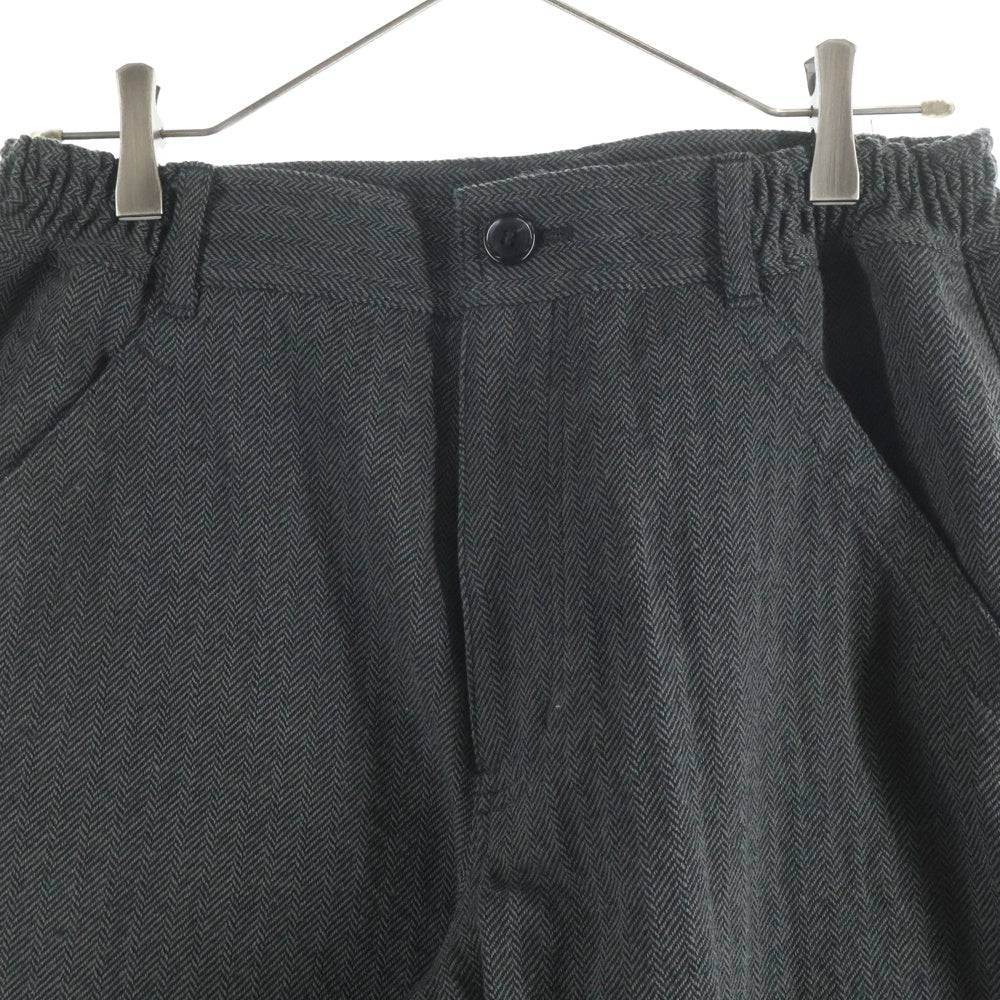 COMME des GARCONS HOMME DEUX(コムデギャルソン オムドゥ) 23AW AD2023 イージーヘリンボーンパンツ スラックス グレー DL-P033