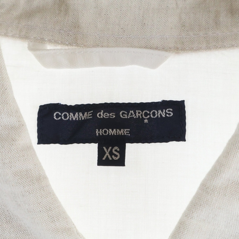 COMME des GARCONS HOMME(コムデギャルソンオム) 22SS AD2021 カバーオール シャツ ジャケット ホワイト HI-B015