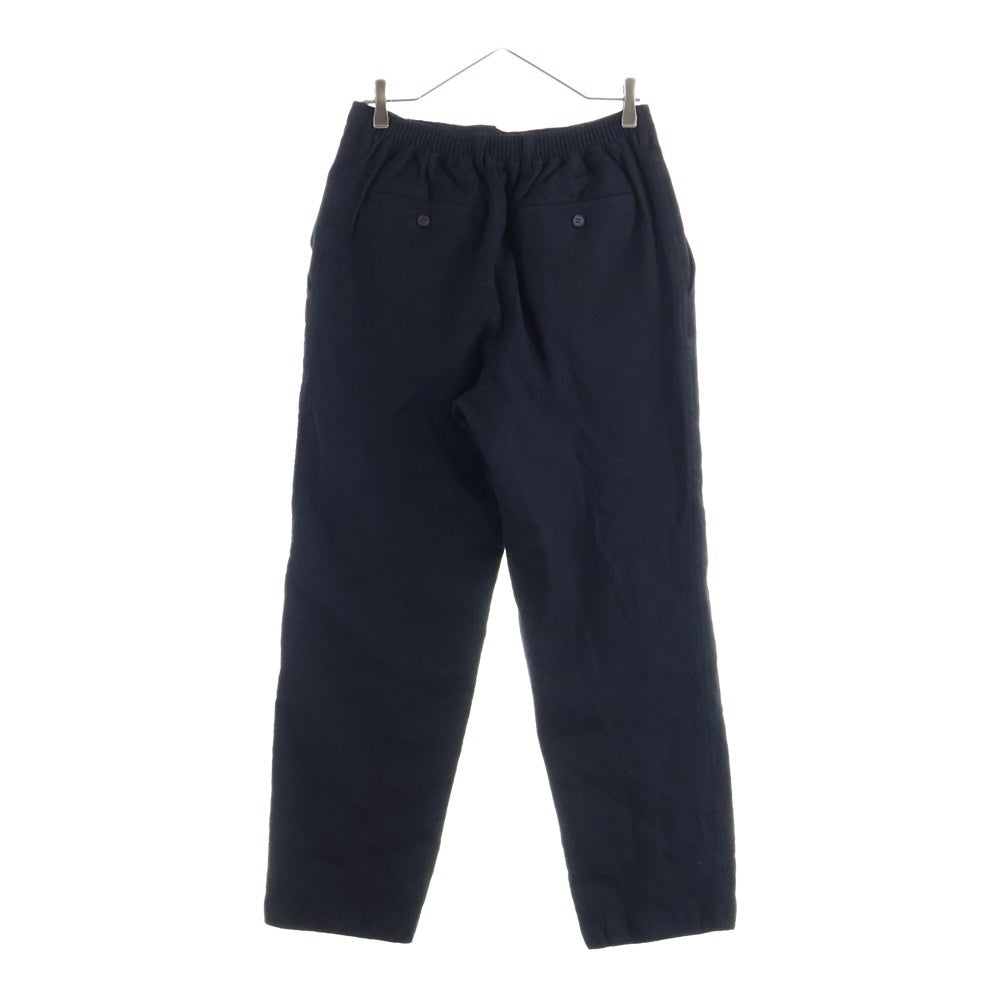 COMME des GARCONS HOMME(コムデギャルソンオム) 23AW AD2023 ウール縮絨 テーパードパンツ ブラック HL-P036