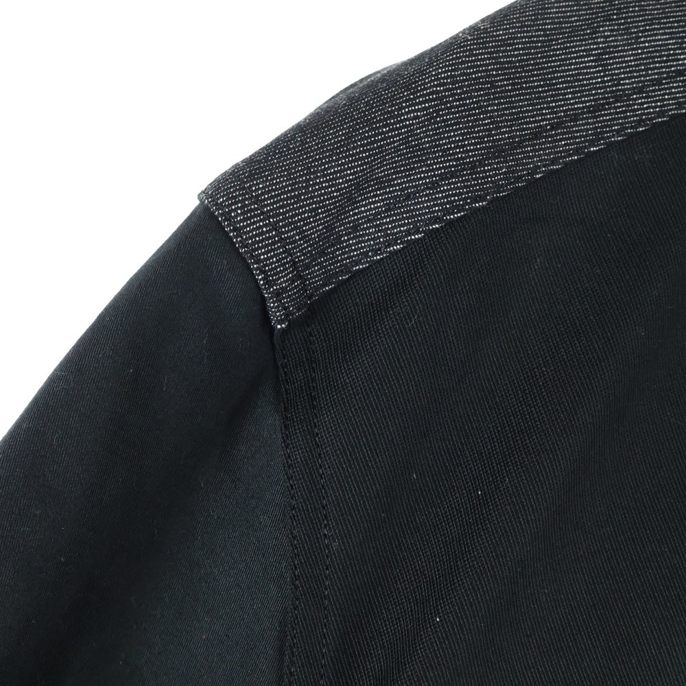 COMME des GARCONS HOMME(コムデギャルソンオム) 23AW AD2023 パッチワーク ワーク ジャケット ブラック/レッド HL-J020