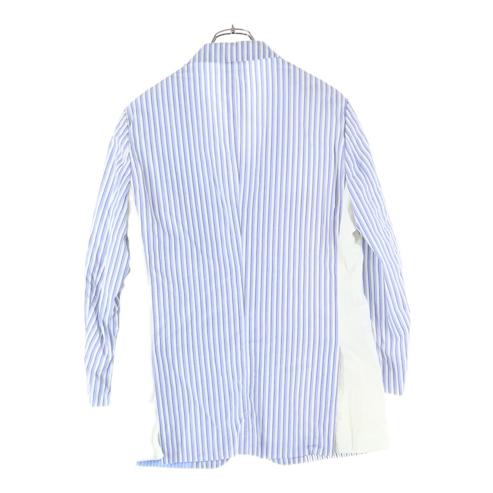 COMME des GARCONS HOMME DEUX(コムデギャルソン オムドゥ) 20SS AD2019マルチストライプ 2B テーラードジャケット ブルー DE-J054