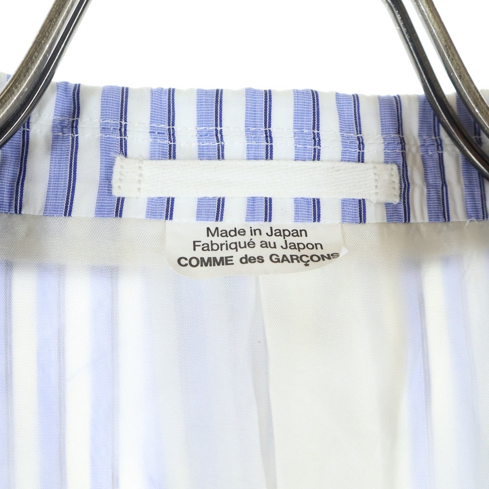 COMME des GARCONS HOMME DEUX(コムデギャルソン オムドゥ) 20SS AD2019マルチストライプ 2B テーラードジャケット ブルー DE-J054