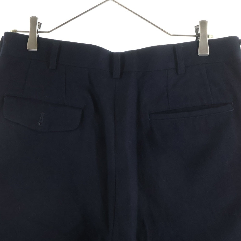 COMME des GARCONS HOMME(コムデギャルソンオム) 22AW AD2022 ウール テーパードパンツ ネイビー HJ-P020