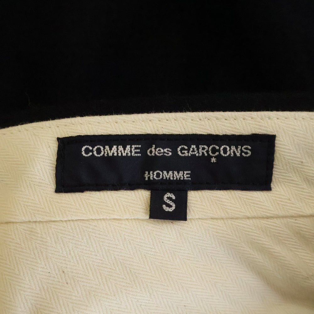 COMME des GARCONS HOMME(コムデギャルソンオム) 22AW AD2022 ウール テーパードパンツ ネイビー HJ-P020