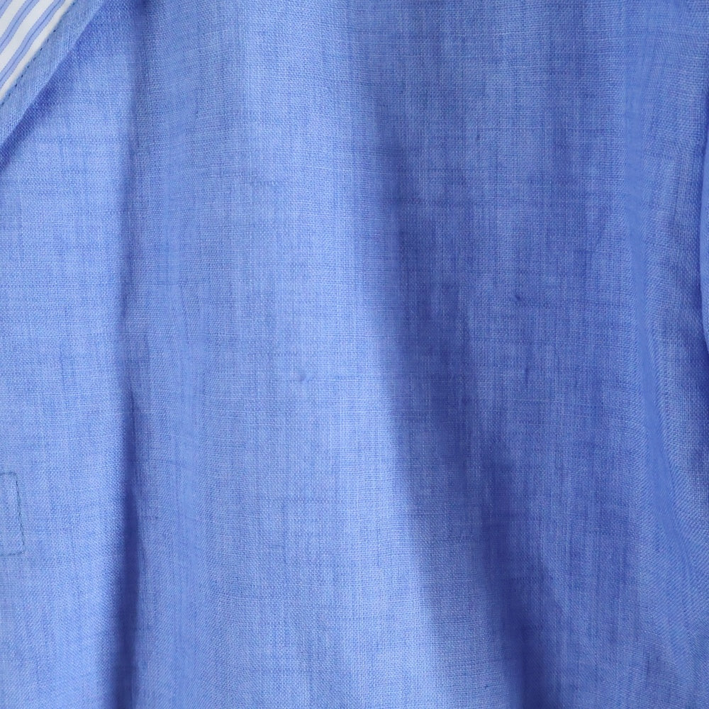 COMME des GARCONS HOMME(コムデギャルソンオム) 22SS AD2020 リネン パッカリング テーラード ジャケット ブルー HG-J027