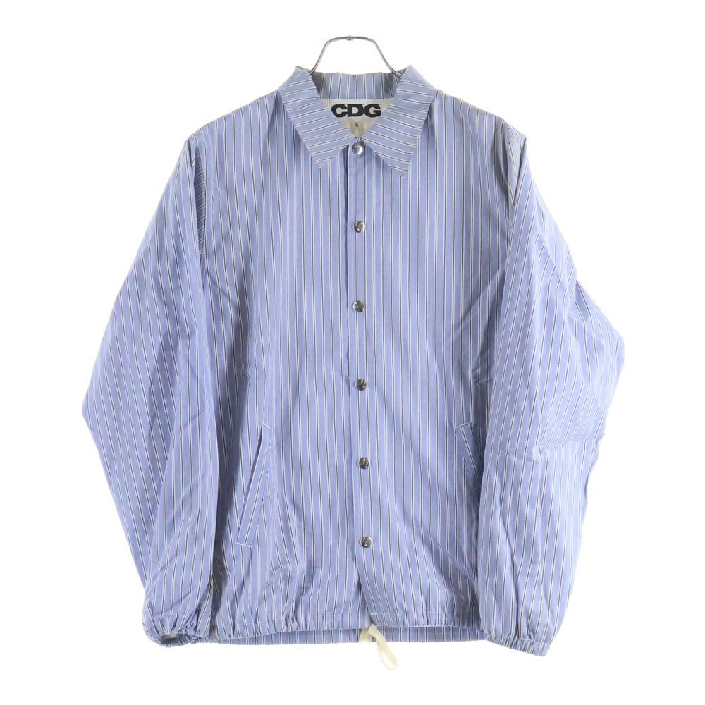 CDG ストライプ　コーチジャケット コムデギャルソンCDGコーチジャケット（ストライプ）限定版