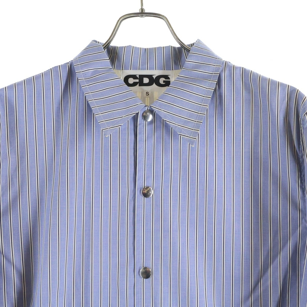 CDG ストライプ　コーチジャケット コムデギャルソンCDGコーチジャケット（ストライプ）限定版