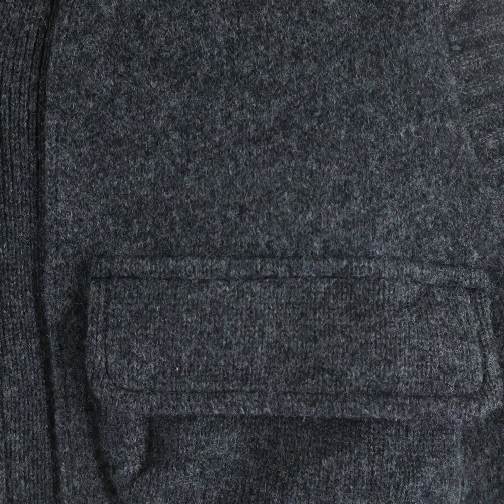 COMME des GARCONS HOMME(コムデギャルソンオム) 24AW AD2024 ウール カーゴ ベスト グレー HN-N005