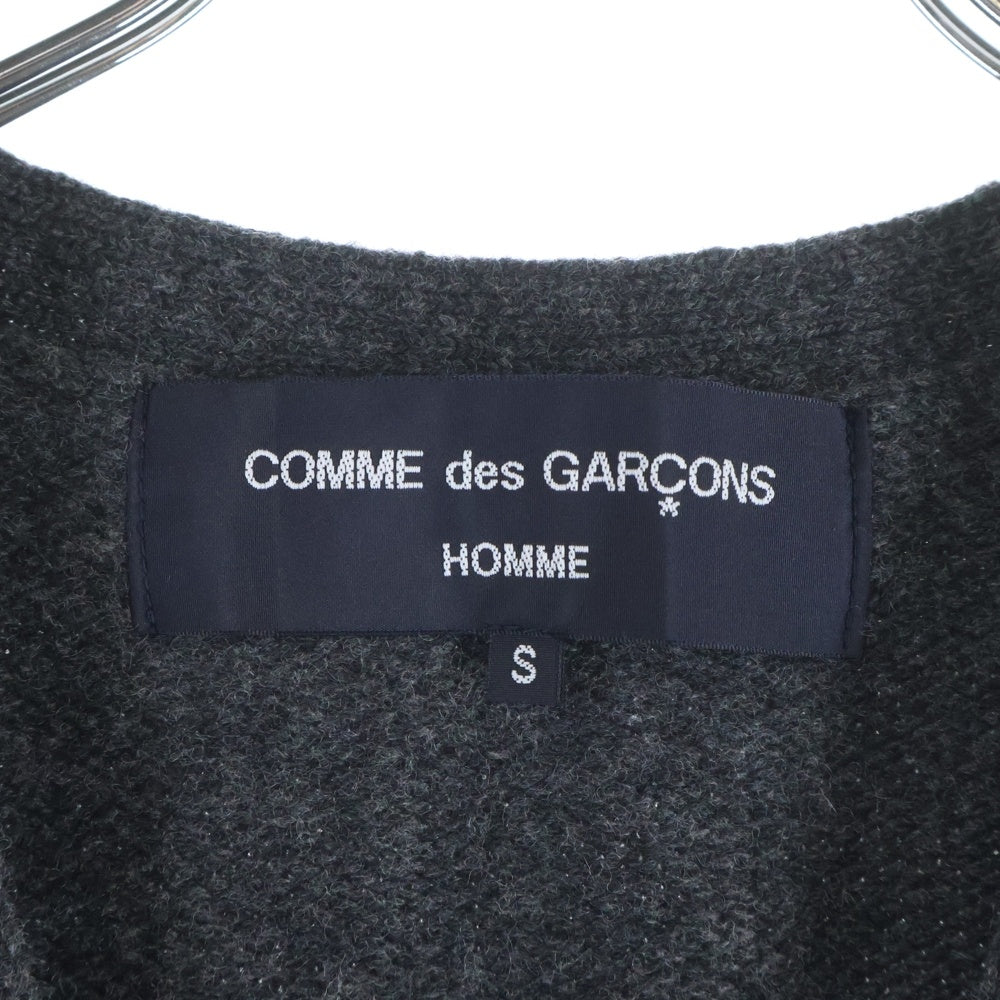 COMME des GARCONS HOMME(コムデギャルソンオム) 24AW AD2024 ウール カーゴ ベスト グレー HN-N005