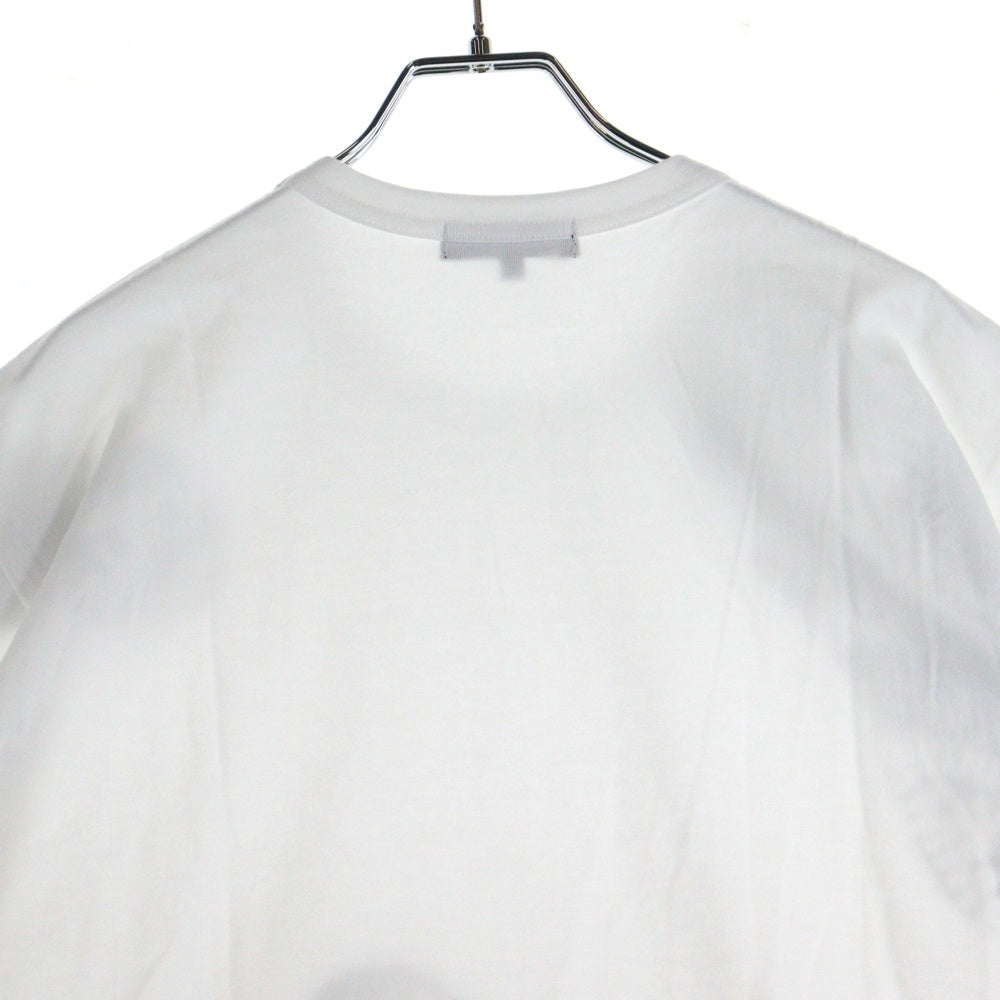 COMME des GARCONS HOMME(コムデギャルソンオム) 23SS AD2022 フット ロゴ 半袖カットソー Tシャツ ホワイト HK-T024