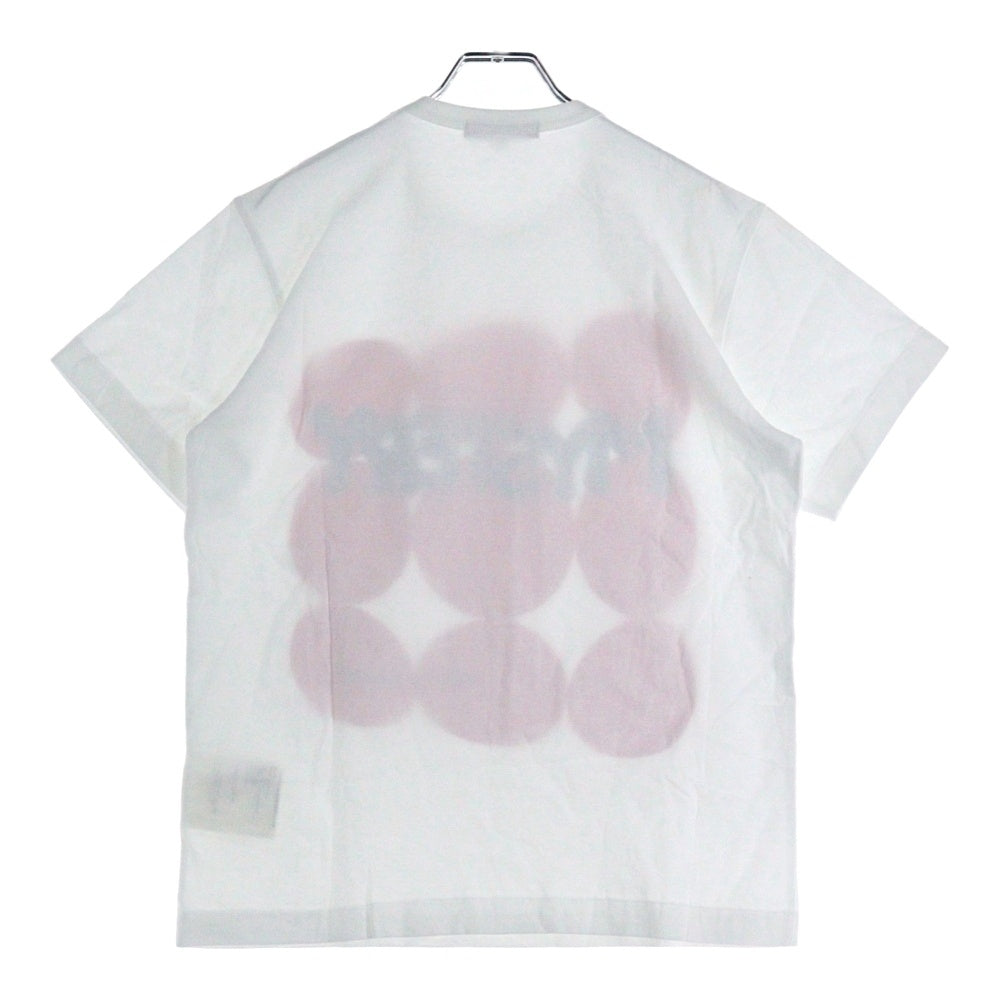 COMME des GARCONS(コムデギャルソン) 19AW AD2019 ロゴ プリント 半袖カットソー Tシャツ ホワイト OD-T231