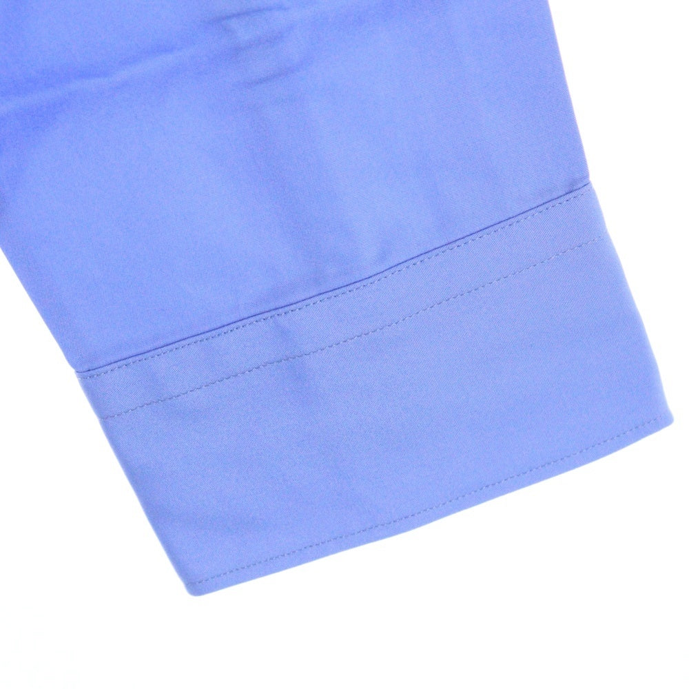 COMME des GARCONS HOMME DEUX(コムデギャルソン オムドゥ) 24SS AD2023 パズル プリント 長袖 シャツ ブルー DM‐B041
