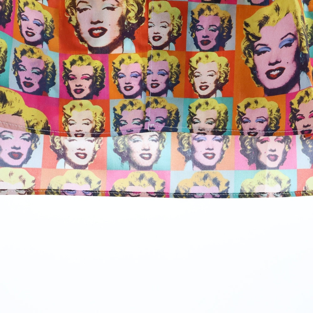 COMME des GARCONS SHIRT(コムデギャルソンシャツ) 24SS ×Andy Warhol OVER PRINT SHIRT Marilyn Monroe オーバープリント マリリンモンロー 長袖シャツ マルチ FM-B005