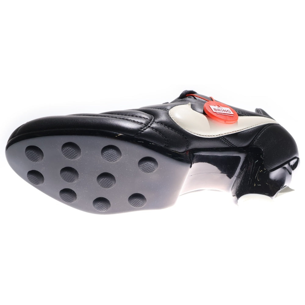 NIKE(ナイキ) ×COMME des GARCONS Women's Premier コムデギャルソン プレミア ヒール キルティングレザー スニーカー ブラック US8/25cm DJ8545-001