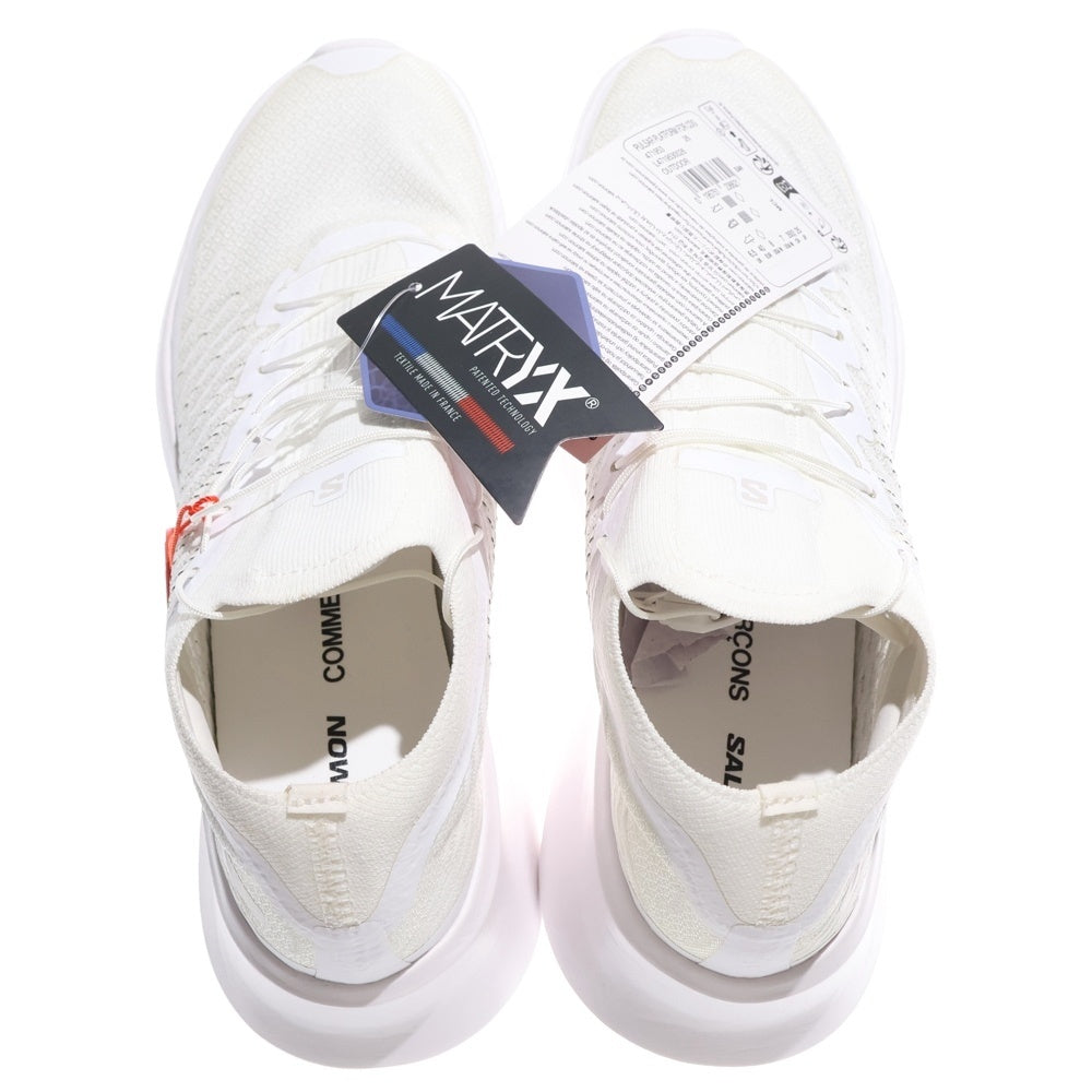 SALOMON(サロモン) ×COMME des GARCONS PULSAR PLATFORM FOR CDG コムデギャルソン プラットフォーム ローカットスニーカー ホワイト US8/25cm 471953