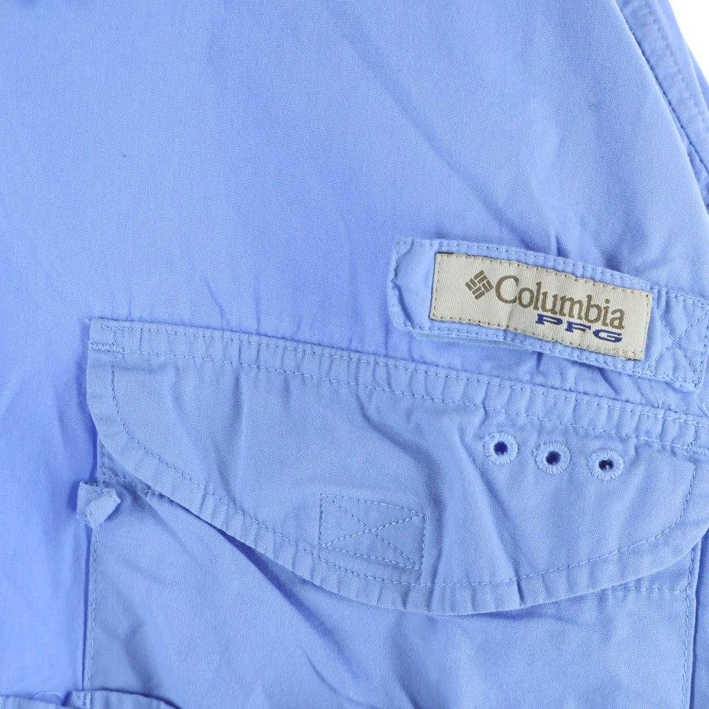 Columbia(コロンビア) PFG コットン 長袖フィッシングシャツ ブルー 0110 FM7120