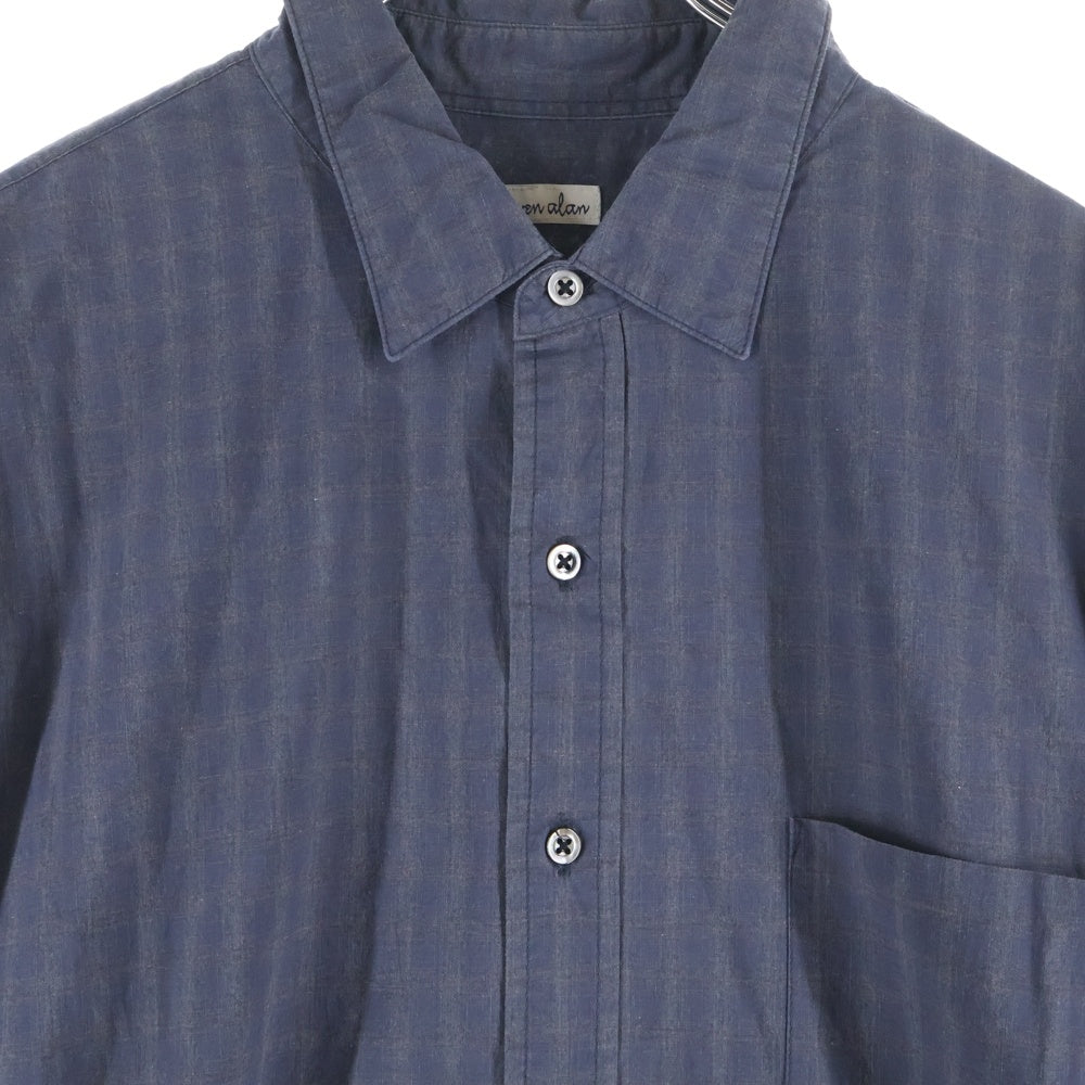 Steven Alan(スティーブンアラン) CHECK REGULAR COLLAR SHIRT 日本製