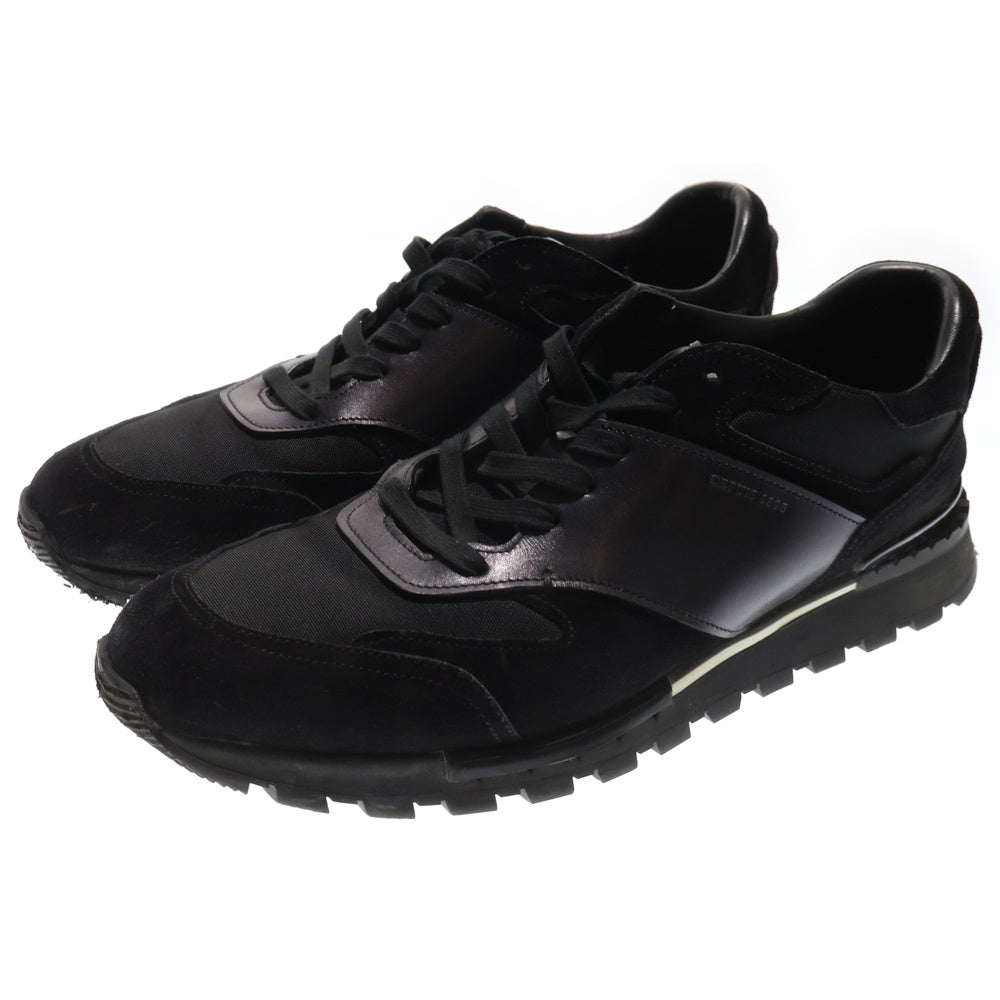 Berluti(ベルルッティ) RUN TRACK TORINO スエード ラントラックトリノ ローカットスニーカー ブラック