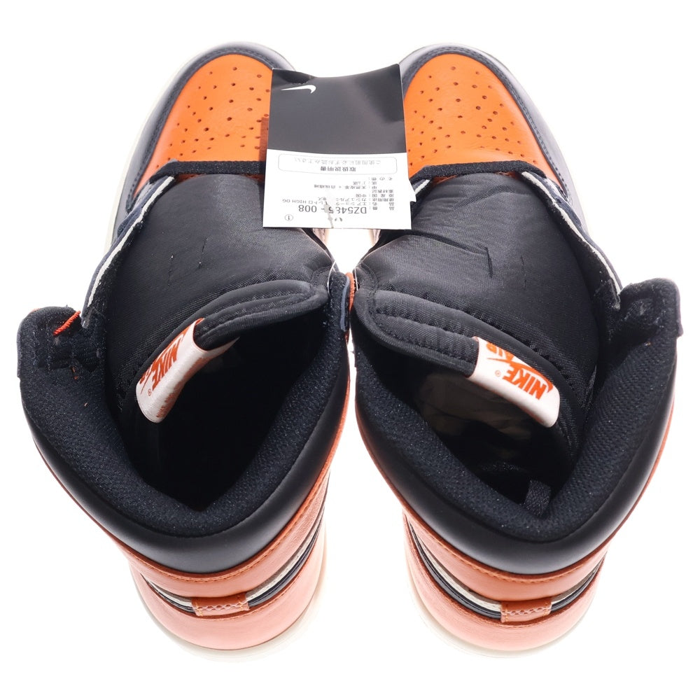 NIKE(ナイキ) AIR JORDAN 1 RETRO HIGH OG Shattered Backboard エアジョーダン 1 ハイ シャッタードバックボード ハイカットスニーカーシューズ US9/27cm DZ5485-008
