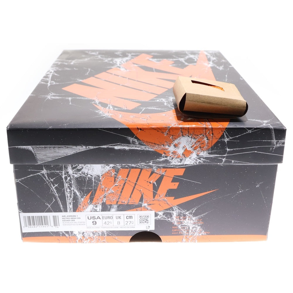 NIKE(ナイキ) AIR JORDAN 1 RETRO HIGH OG Shattered Backboard エアジョーダン 1 ハイ シャッタードバックボード ハイカットスニーカーシューズ US9/27cm DZ5485-008