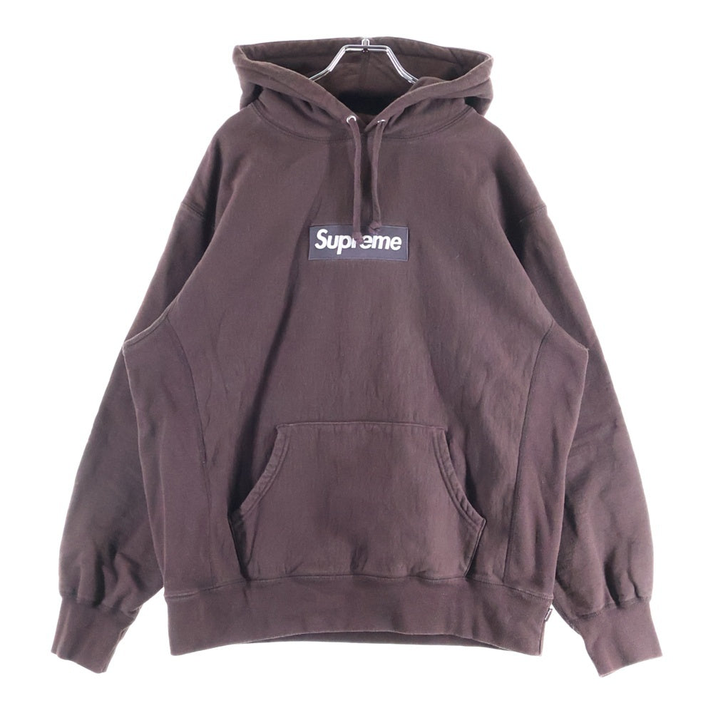 SUPREME(シュプリーム) 21AW Box Logo Hooded Sweatshirt ボックスロゴフーデッドスウェットパーカー ブラウン