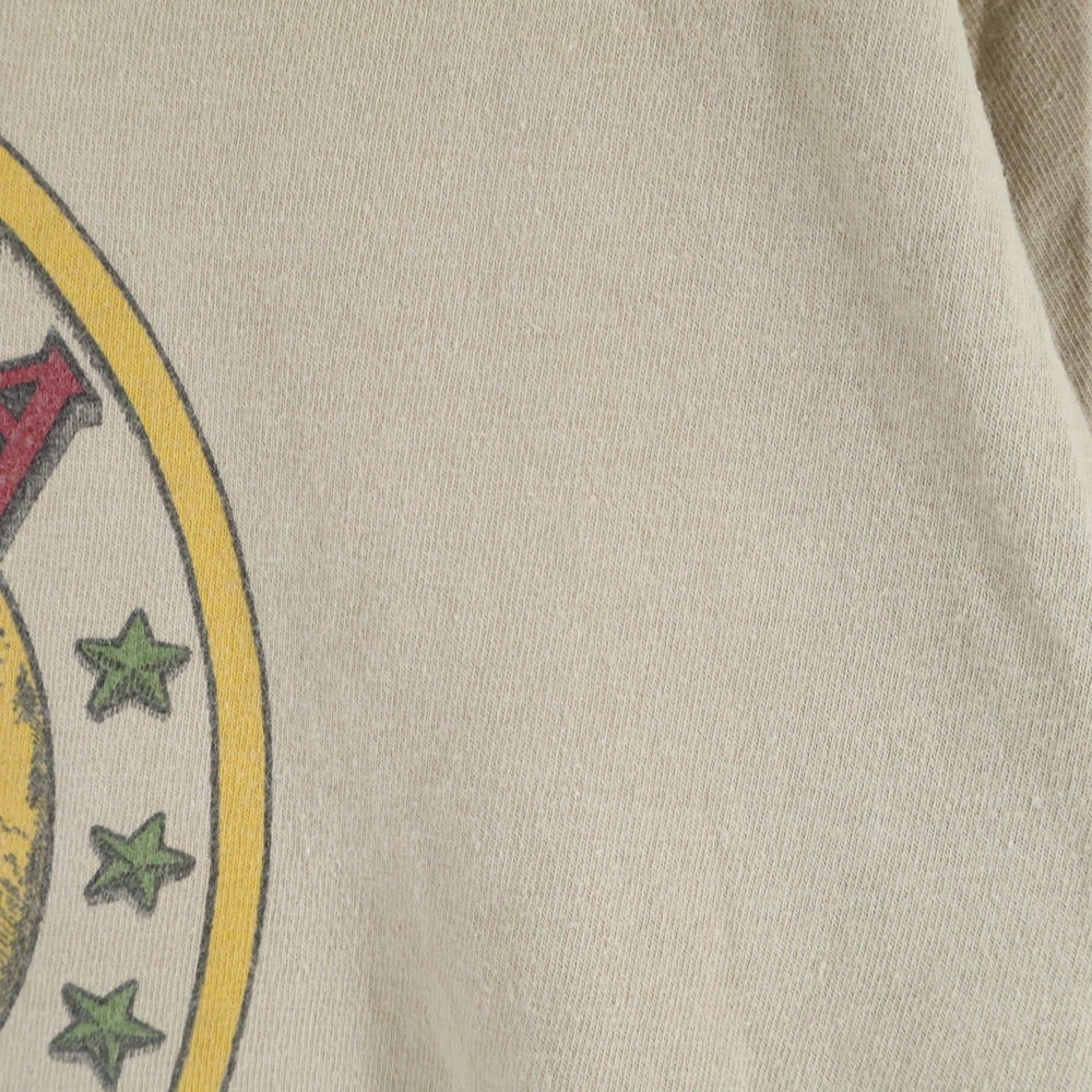 BANANA REPUBLIC(バナナリパブリック) 80s VINTAGE ロゴプリント 半袖Tシャツ ベージュ