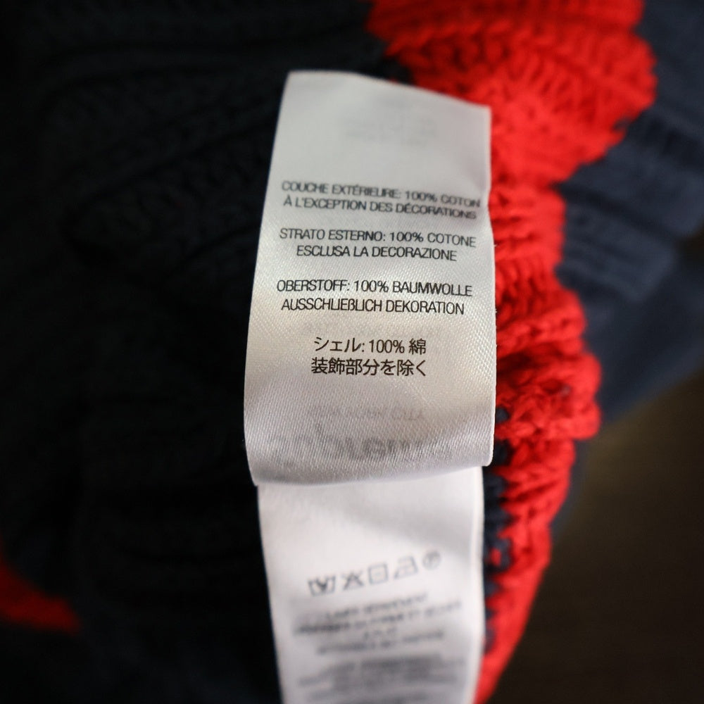 SUPREME(シュプリーム) 25SS Stripe Small Box Sweater ストライプ スモールボックス ニットセーター ネイビー/レッド