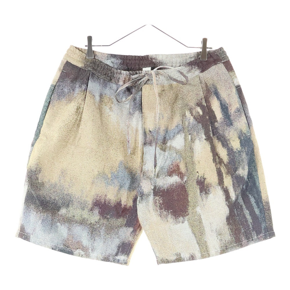 SHINYA KOZUKA(シンヤコズカ) 総柄イージーショートパンツ ホワイト 2301SK48