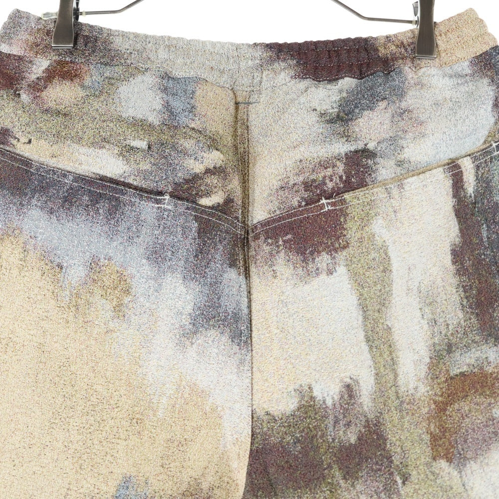 SHINYA KOZUKA(シンヤコズカ) 総柄イージーショートパンツ ホワイト 2301SK48