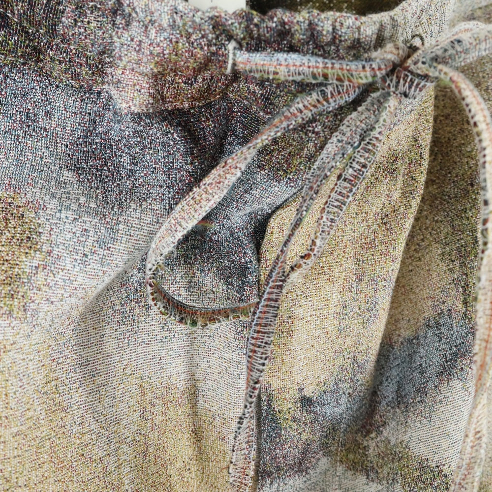 SHINYA KOZUKA(シンヤコズカ) 総柄イージーショートパンツ ホワイト 2301SK48