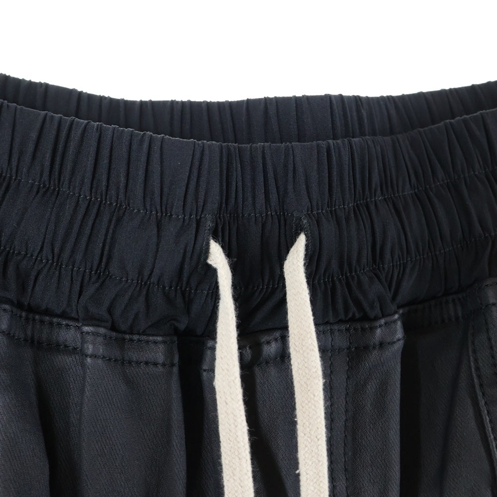 Danke Schon(ダンケシェーン) 21AW コーティング レーヨン カーゴパンツ ブラック 22A-PTL021