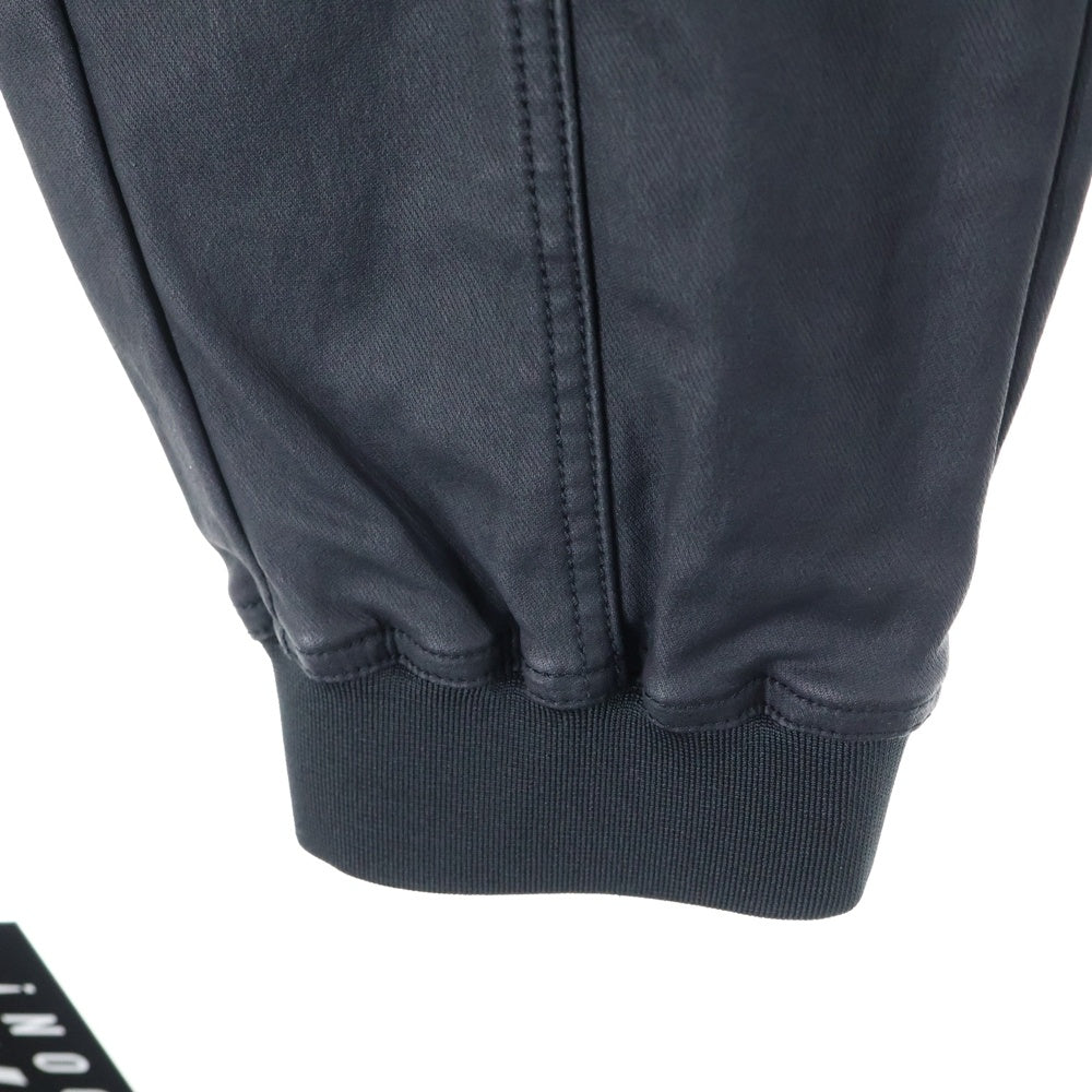 Danke Schon(ダンケシェーン) 21AW コーティング レーヨン カーゴパンツ ブラック 22A-PTL021