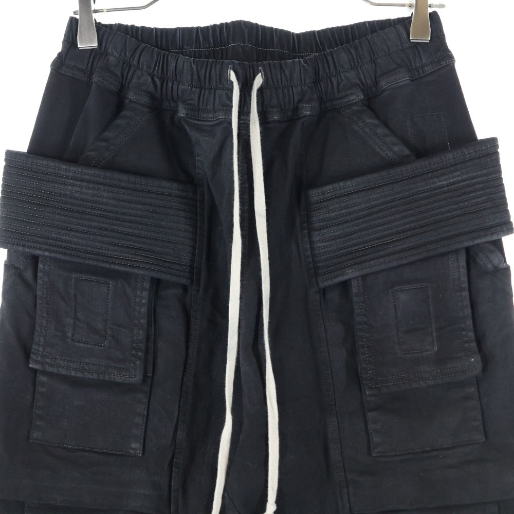 DRKSHDW(ダークシャドウ) 24SS CREATCH CARGO クリーチカーゴ コーティング コットンパンツ ブラック DU01D1376-SBB