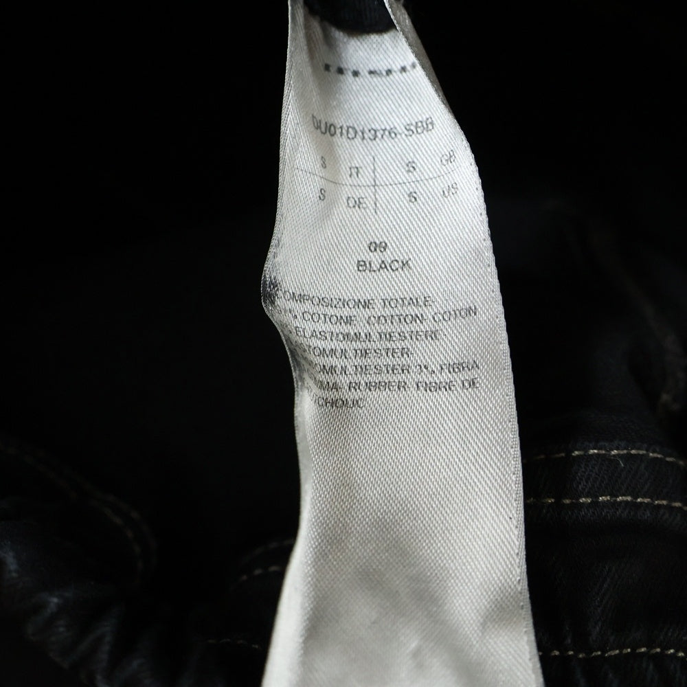 DRKSHDW(ダークシャドウ) 24SS CREATCH CARGO クリーチカーゴ コーティング コットンパンツ ブラック DU01D1376-SBB