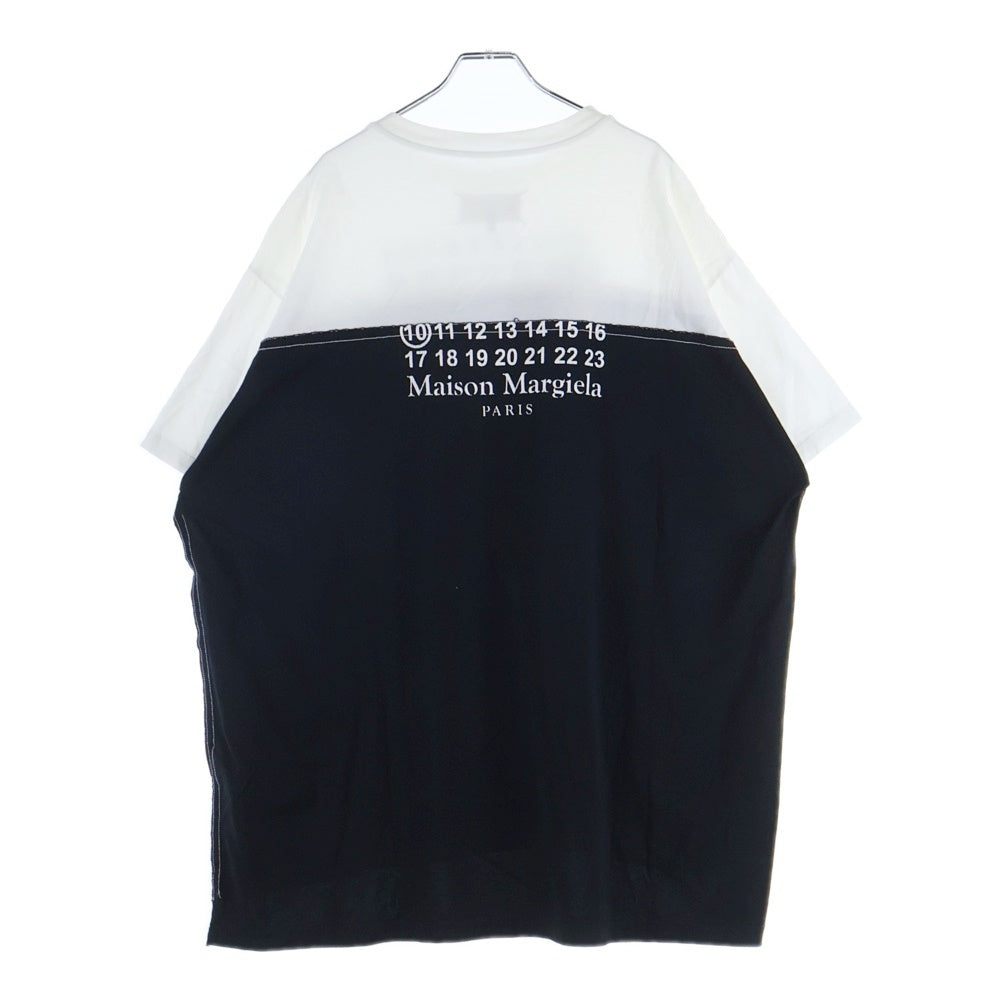 Maison Margiela Spliced ロゴ Tシャツ Maison Martin Margiela(メゾンマルタンマルジェラ) 20SS OVERSIZED