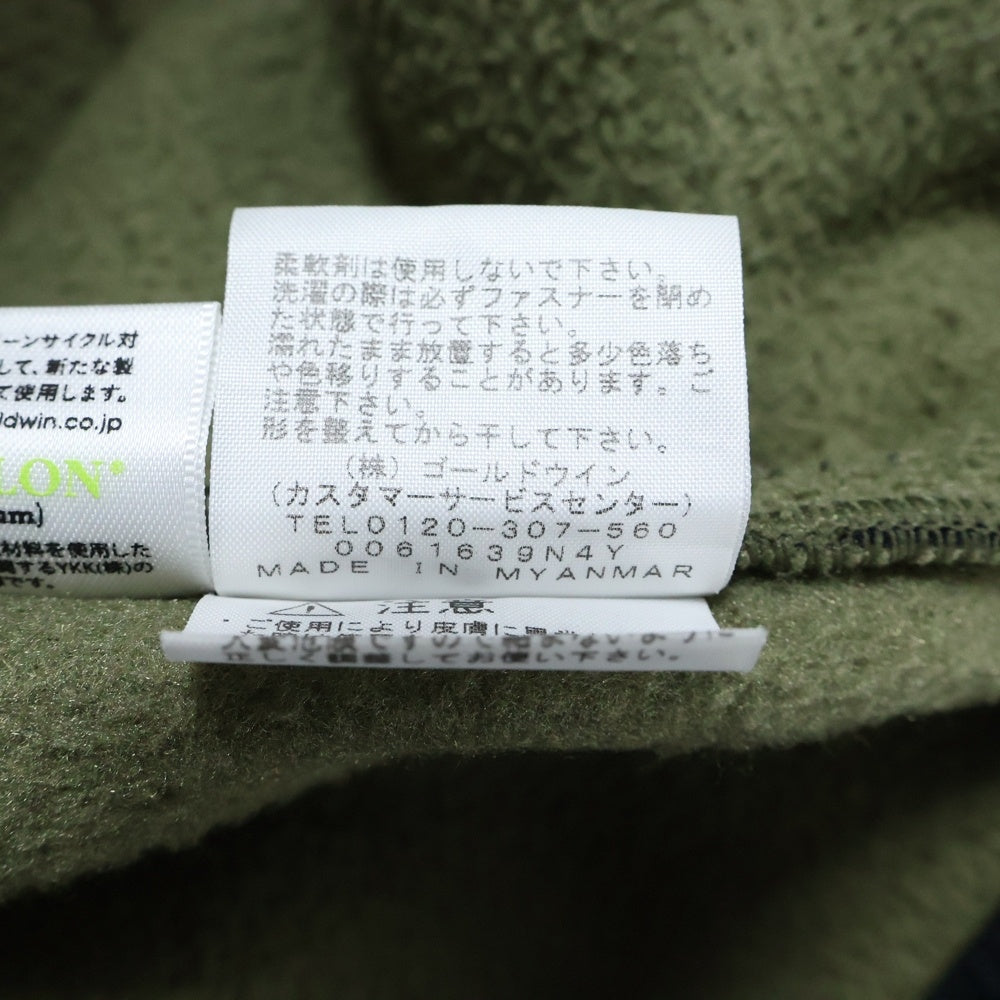 THE NORTH FACE(ザノースフェイス) STEEP TECH スティープ テック ジップアップフリースジャケット グリーン/ブラック NA62001