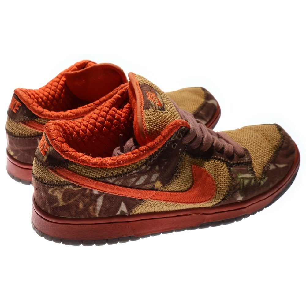 NIKE SB(ナイキエスビー) 【観賞用 2004年製】 DUNK LOW Reese Forbes Hunter ダンク リース フォーブス ハンター ローカットスニーカー ブラウン/オレンジ US11/29cm 304292-281