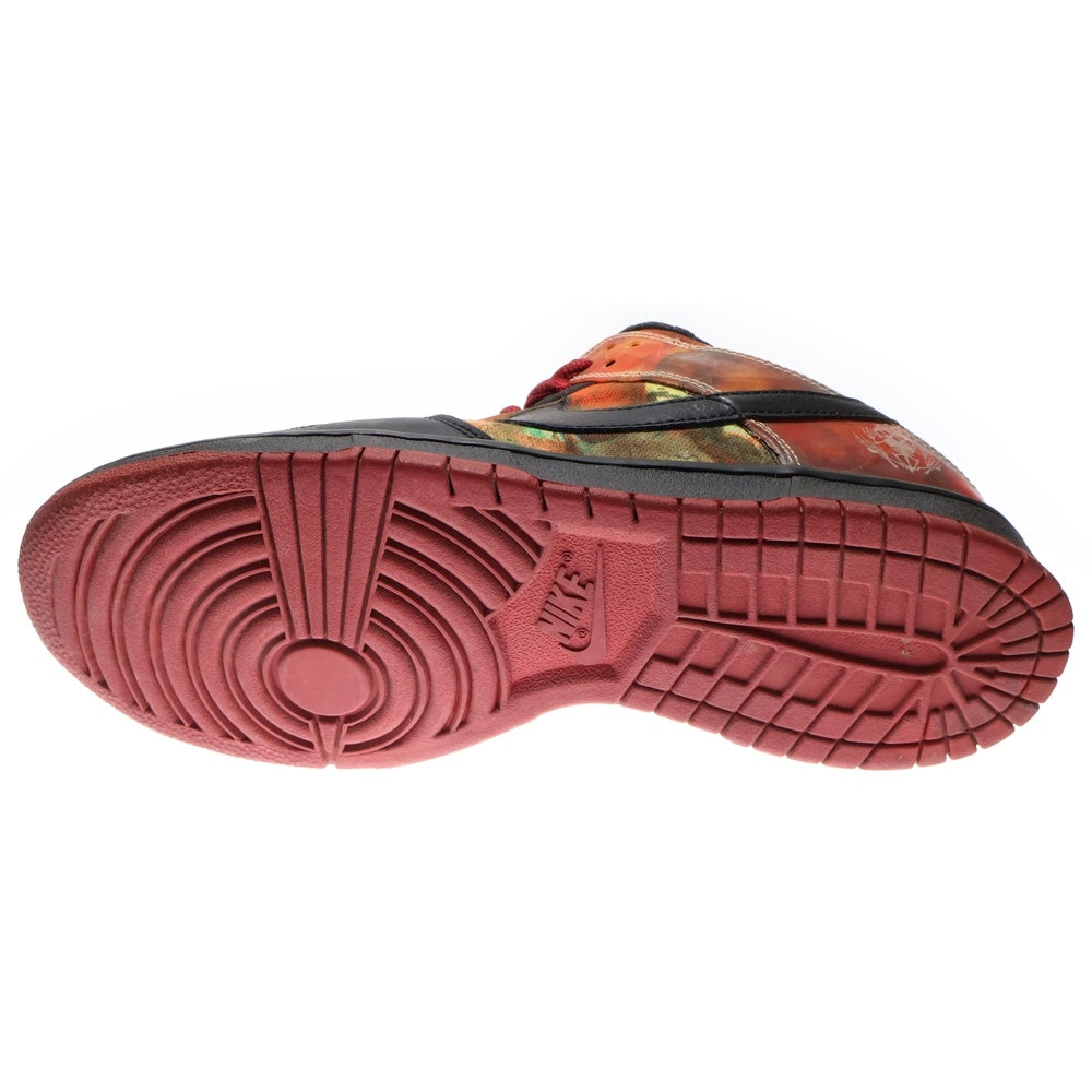 NIKE SB(ナイキエスビー) 【観賞用 2005年製】 DUNK LOW PUSHEAD ダンク パスヘッド ローカットスニーカー ブラック/レッド US10/28cm 313233-001