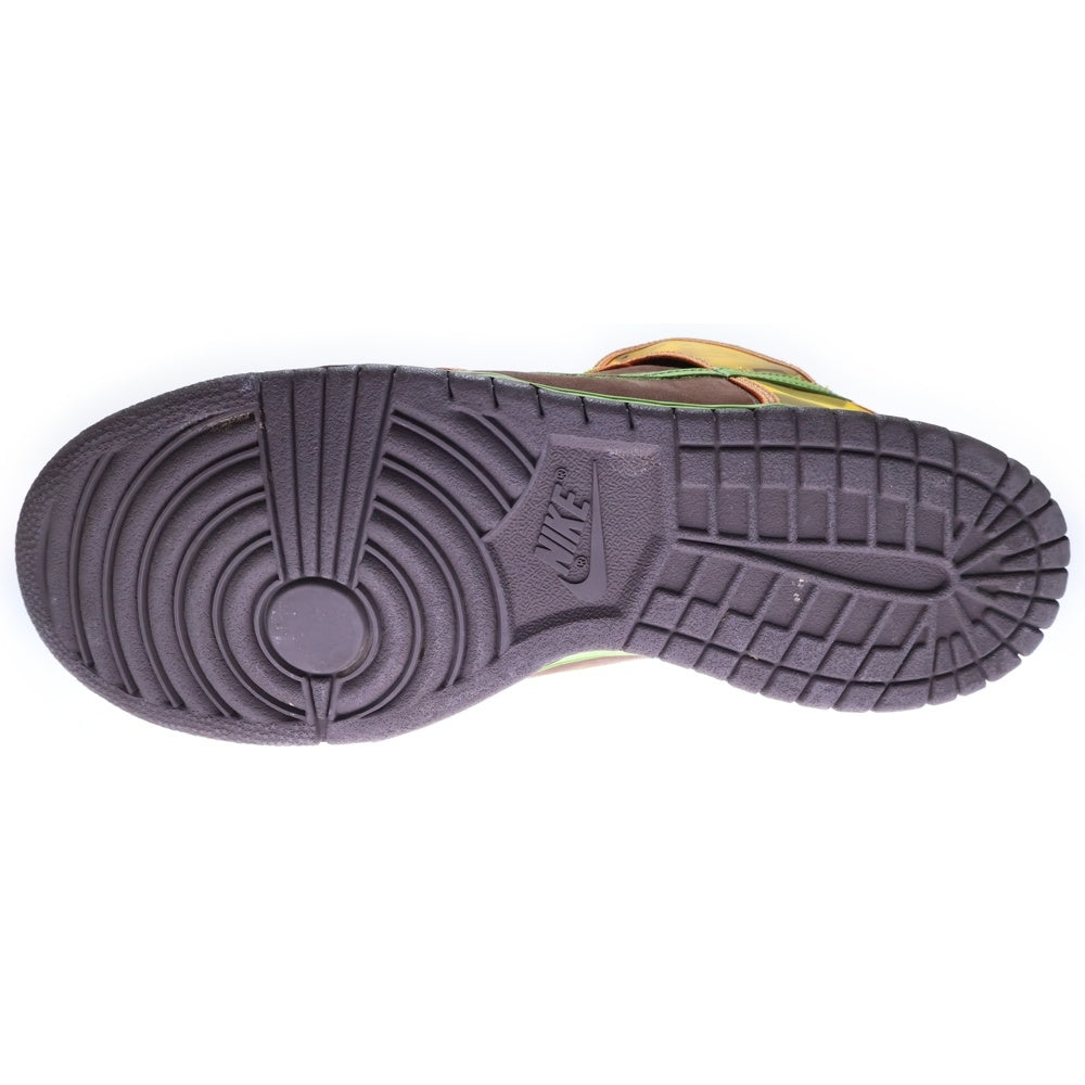 NIKE SB(ナイキエスビー) 【観賞用 2005年製】 DUNK HIGH DE LA SOUL ダンク デラソウル ハイカットスニーカー グリーン/ブラウン US11/29cm 305050-231