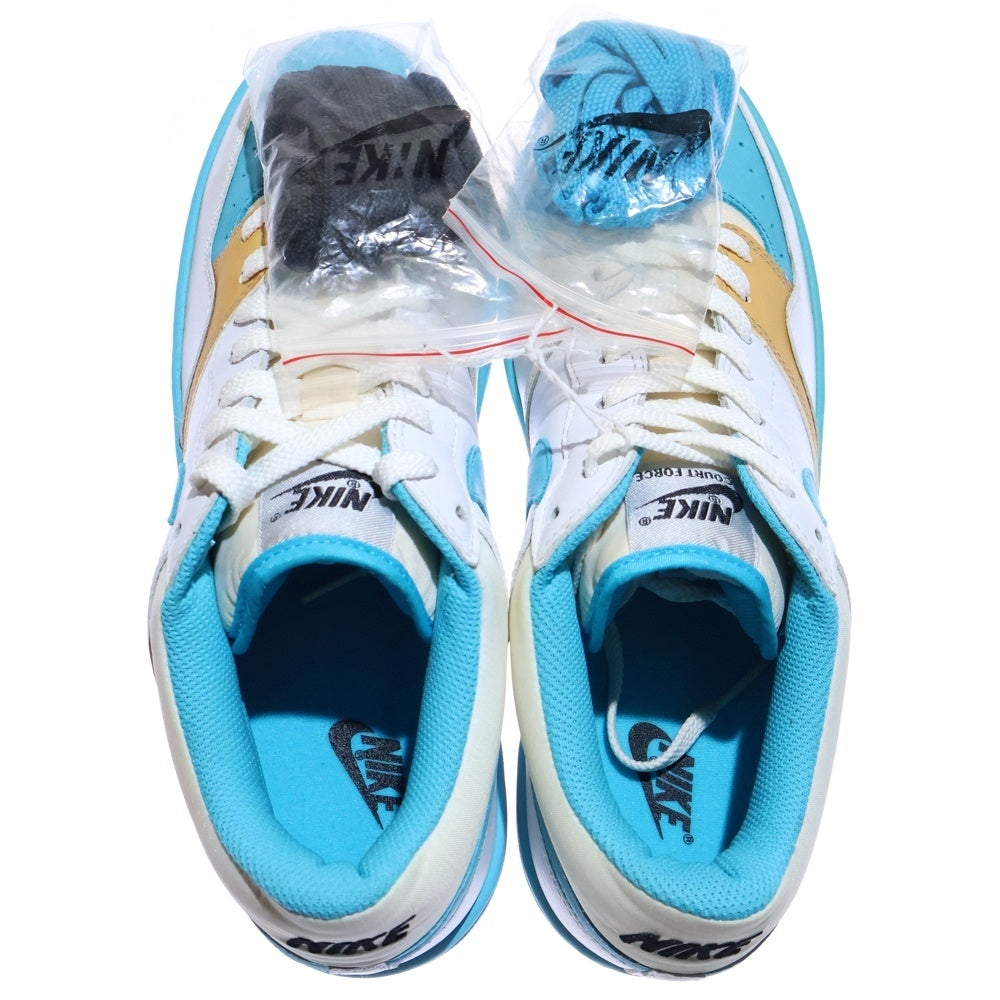 NIKE SB(ナイキエスビー) 【観賞用 2006年製】 ×STUSSY COURT FORCE LOW ステューシー コートフォース ホワイト/ブルー US11/29cm 314209-142