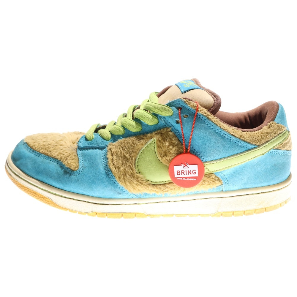 NIKE SB(ナイキエスビー) 【観賞用 2006年製】 DUNK LOW BABY BEAR ダンク ベイビーベア ローカットスニーカー イエロー/ブルー US10.5/28.5cm 313170-731