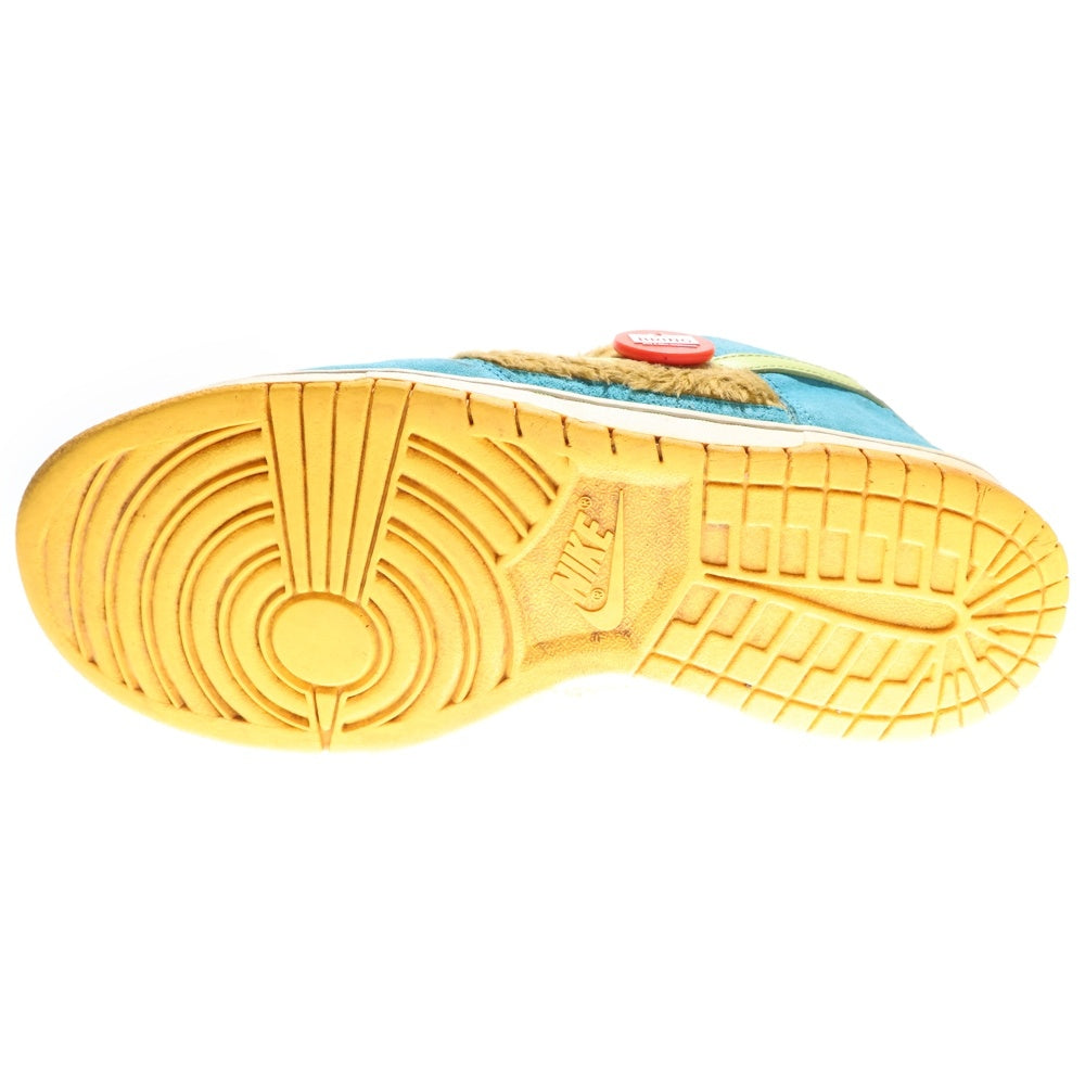 NIKE SB(ナイキエスビー) 【観賞用 2006年製】 DUNK LOW BABY BEAR ダンク ベイビーベア ローカットスニーカー イエロー/ブルー US10.5/28.5cm 313170-731