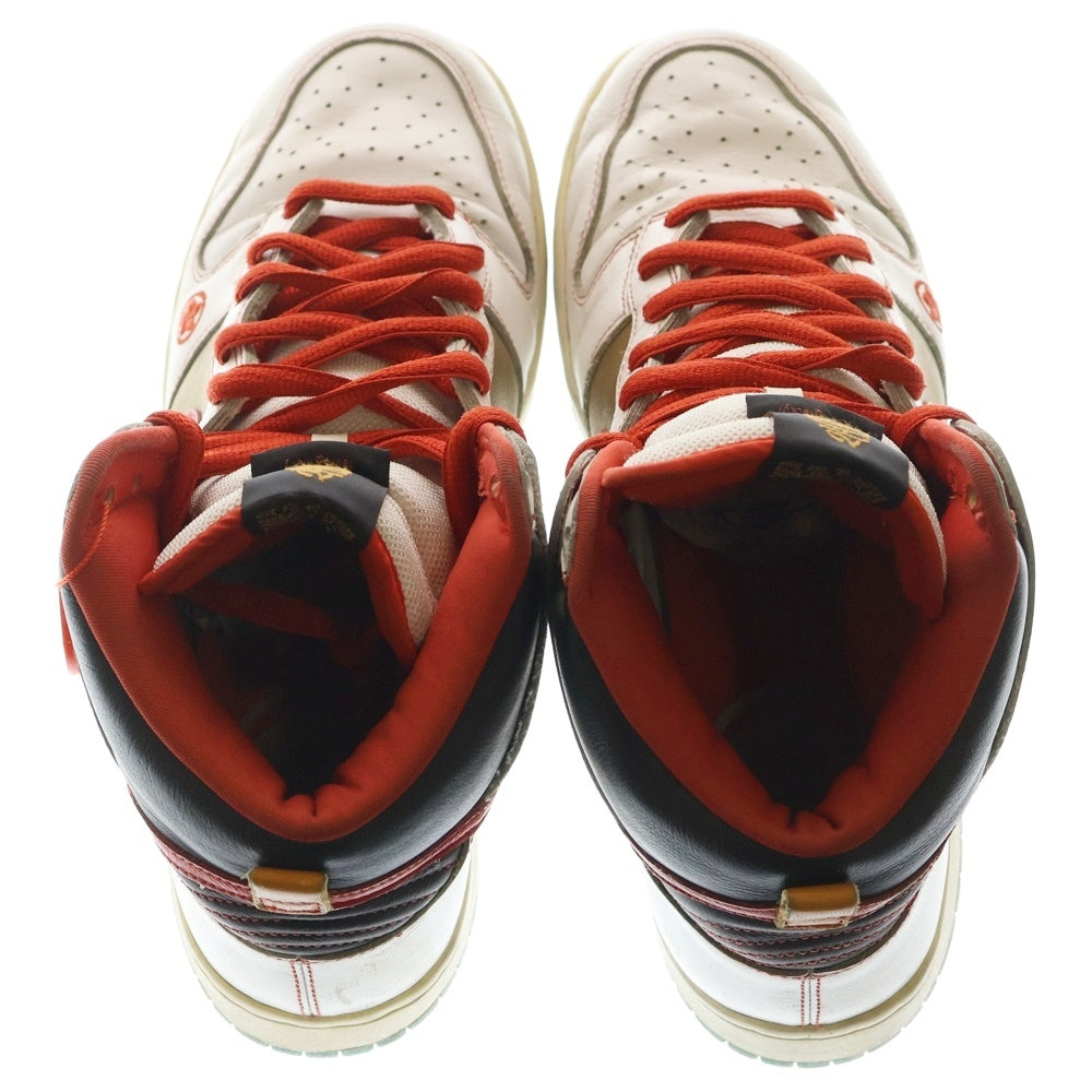 NIKE SB(ナイキエスビー) 【観賞用 2007年製】 DUNK HIGH MONEY CAT ダンク マネーキャット 招き猫 ハイカットスニーカー マルチカラー US11/29cm 305050-162