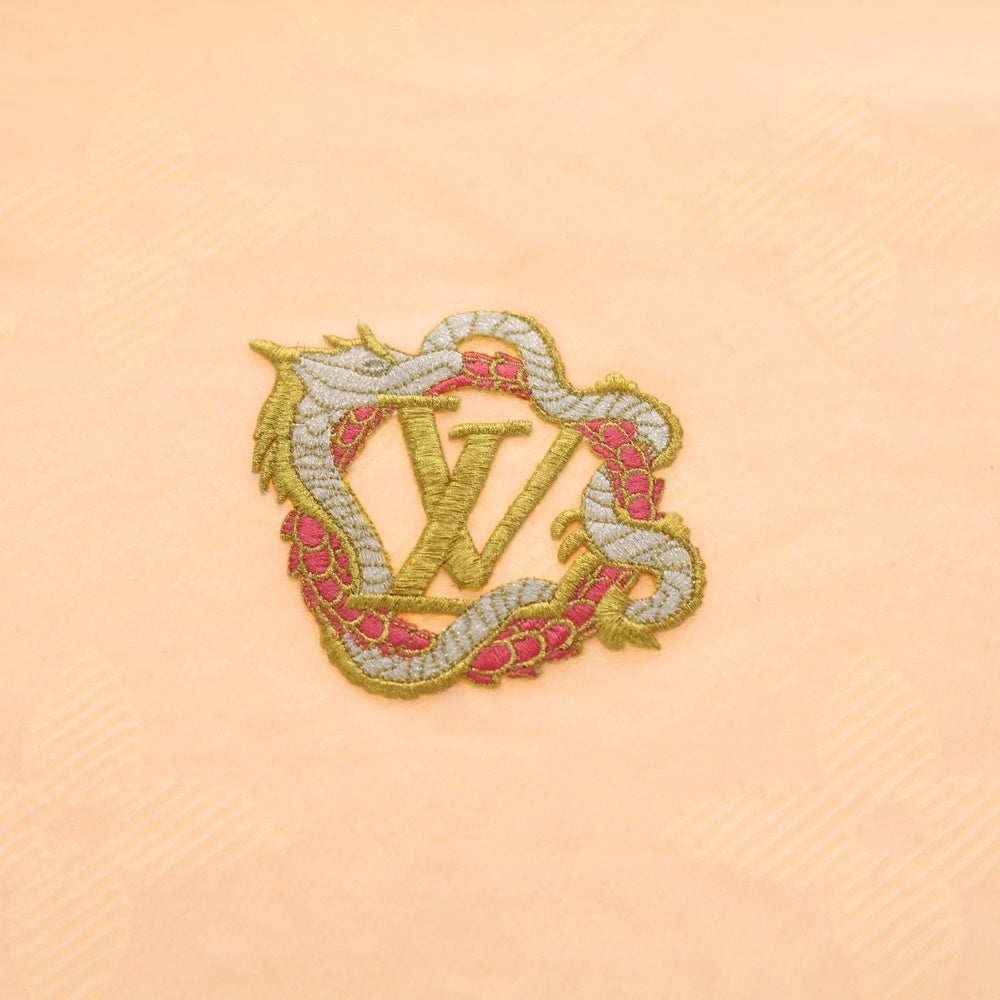 LOUIS VUITTON(ルイヴィトン) LV エセンシャル プレシャス ドラゴン モノグラム マフラー ピンク レディース M79522 RT2243