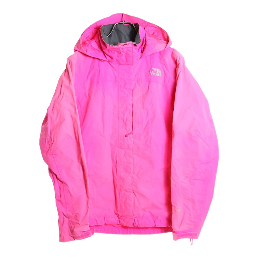 THE NORTH FACE(ザノースフェイス) ウィメンズ ロゴエンブロイダリー ナイロンフーデッドジャケット マウンテンパーカー レディース ピンク