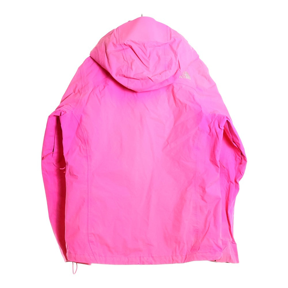 THE NORTH FACE(ザノースフェイス) ウィメンズ ロゴエンブロイダリー ナイロンフーデッドジャケット マウンテンパーカー レディース ピンク