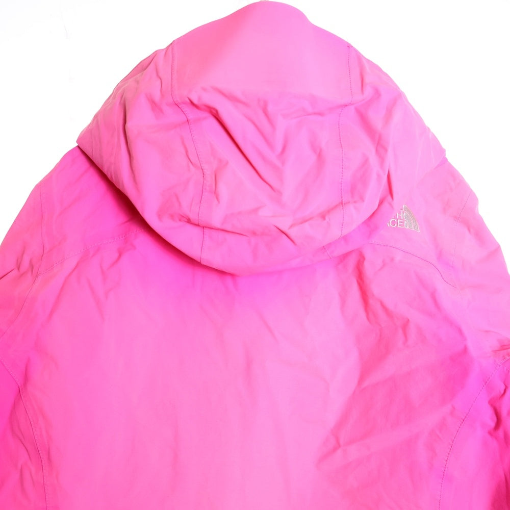 THE NORTH FACE(ザノースフェイス) ウィメンズ ロゴエンブロイダリー ナイロンフーデッドジャケット マウンテンパーカー レディース ピンク